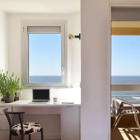 Nouvelle Vague Modern Ocean View W Balcony - Swimming Pool * Biarritz